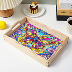 EWJRNSF Diamond Art Kits for Adults Wooden Serving Trays - Image 7