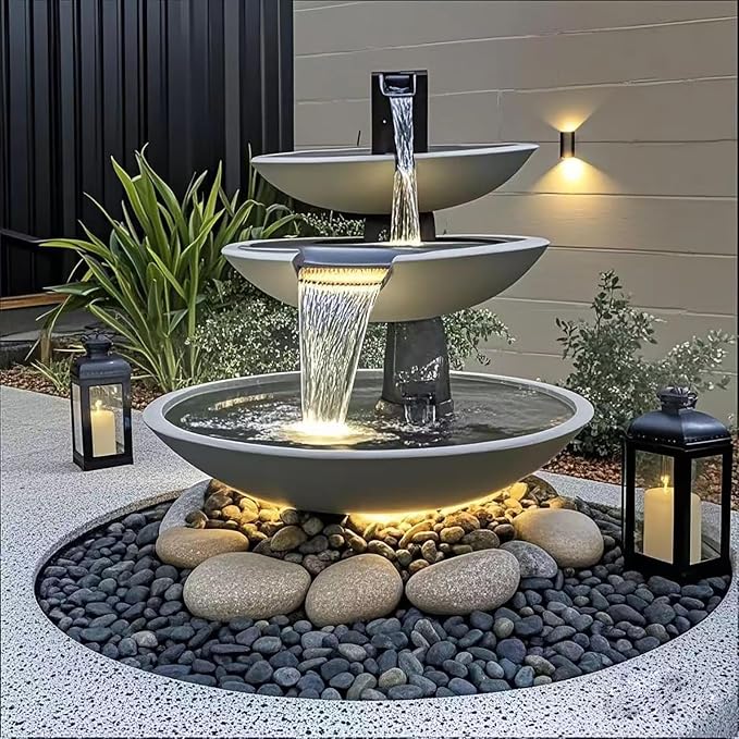 FANTIAN 40 lbs Black Stones for Landscaping, 1-2 Inch Small Pebbles Natural - Image 6