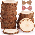 Fuyit Unfinished Wood Slices by Fuyit