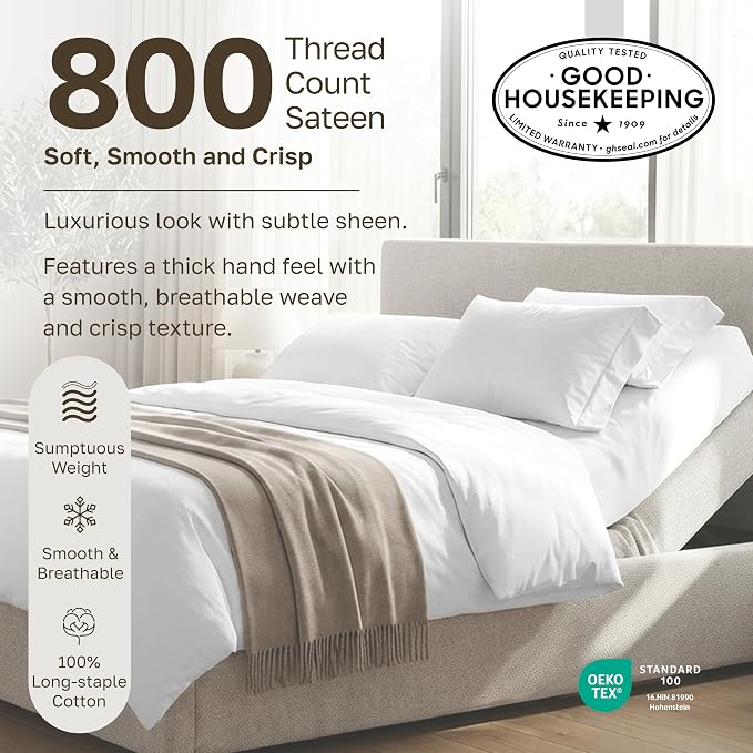 California Design Den King Split Sheets - Image 3