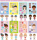 32 Sheets Make a Face and Dress Up Stickers, Make Your Own Stickers - Image 3