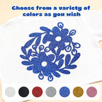 Glitter Royal Blue HTV - Image 5