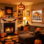 KYOQFVN Halloween Stamped Cross Stitch Kits - Image 6