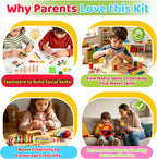 Kid Made Modern Arts and Craft Kit – A DIY 3.8 Pounds of Hobby Craft Supplies & - Image 4