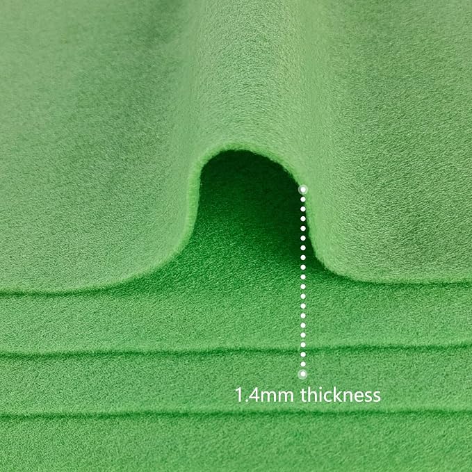 Jtnohx Color Felt, Soft Felt Sheets, 1.4mm Thick 8"x12" Handicraft Felt Fabrics - Image 4