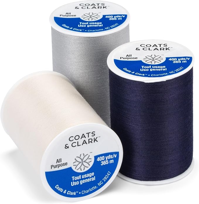 Coats & Clark Dual Duty All-Purpose Natural Thread 400 Yards 1 Spool of Yarn - Image 3