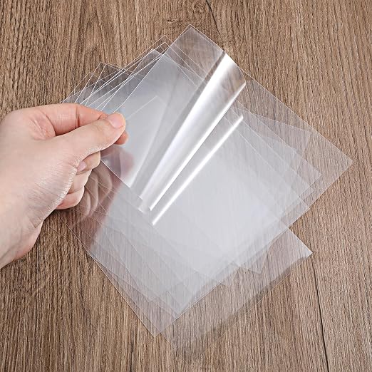 60PCS Heat Resistant Clear Acetate Sheets - Image 7