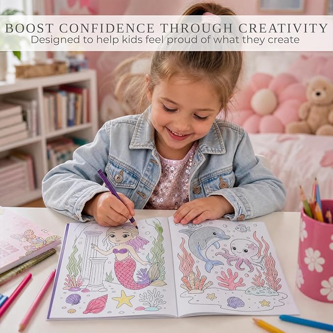 ZICOTO Fun Coloring Books for Kids Set of 3 - Image 8