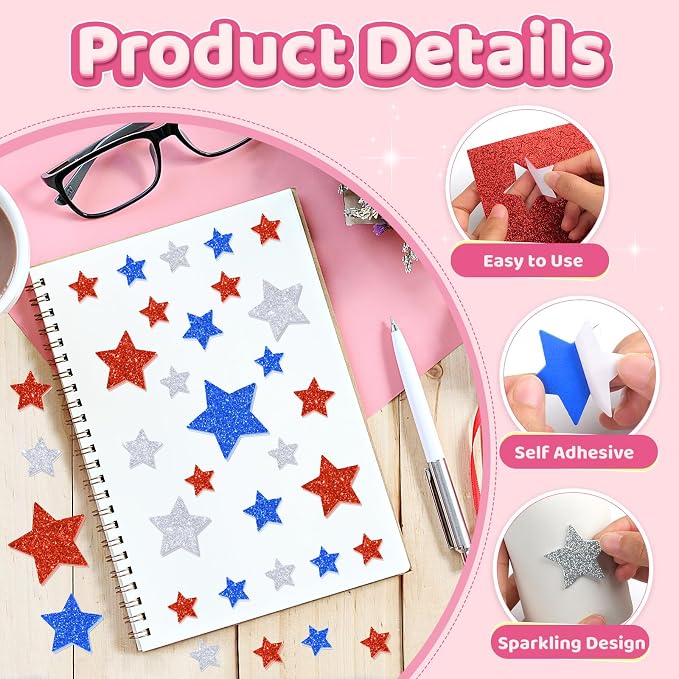 870Pcs Foam Stickers - Image 3