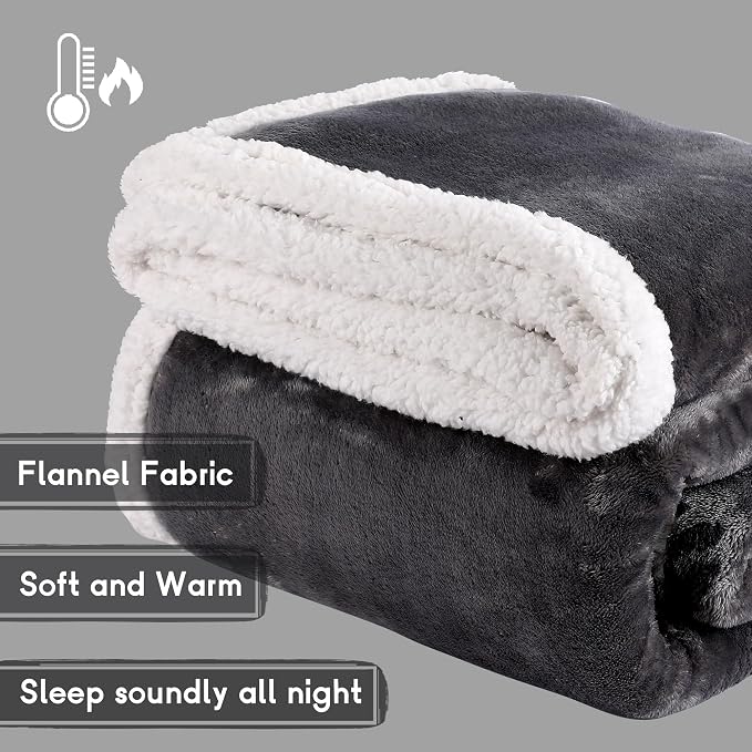 Heated Blanket Electric Throw Size 50''x60'' - Image 6