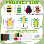 COcnny Insect Finger Puppets Craft - Image 2