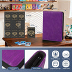 Card Binder 9 Pocket, Premium 540 Double Sided Pocket Collection Binder - Image 2