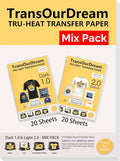 TransOurDream Tru-Iron on Heat Transfer Paper by TransOurDream