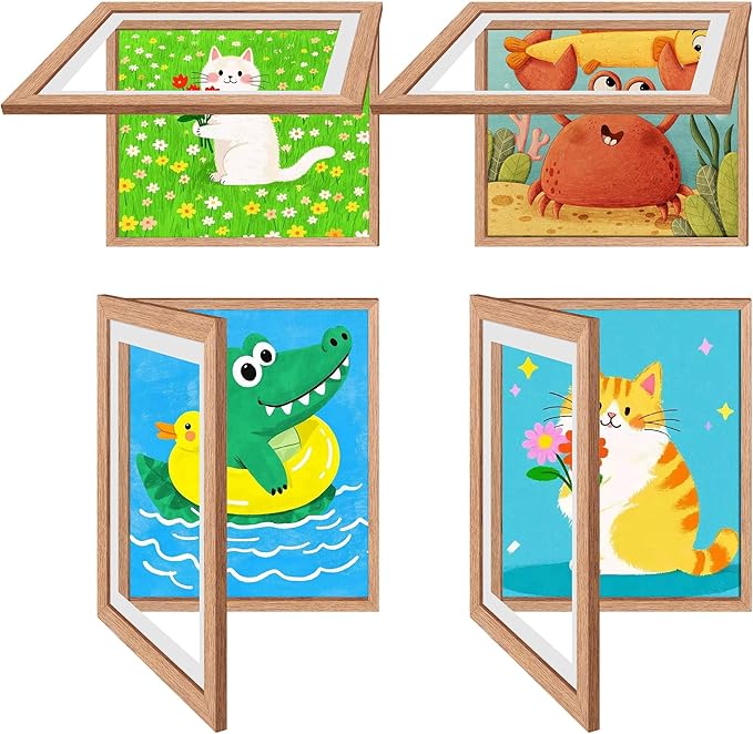 4 Pack Kids Artwork Frames Changeable 10 x 12.5 Inch hildren Art Projects by Unknown