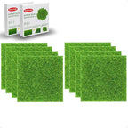 8 Pcs 6 X 6 Inch Fake Grass Decor by KAEZDD