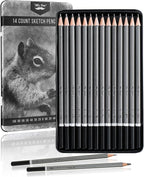 Mr. Pen- Sketch Pencils for Drawing, 14 Pack | Artist Graphite Pencils for by MrPen