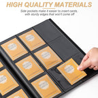Card Binder 9 Pocket Storage 360 Card Binder, Trading Card Binder Senior and - Image 4