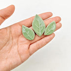 500g/1.1lb Leaf-Shaped Ceramic Mosaic Tiles, Ceramic Mosaic Pieces - Image 4