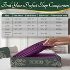 DECOLURE 100% Viscose Derived from Bamboo Sheets Full Size - Image 8
