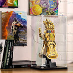 KOLIPI Acrylic Display Case for Lego Infinity Gauntlet 76191 Nano Gauntlet - Image 3