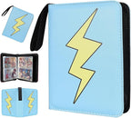 Collectible Trading Card Albums, 4 Pocket Card Binder, 400 Double Sided Pocket by FootJKYX