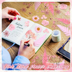 Fabbay 200 Pcs Dried Pressed Flowers Real Dry Natural Flower Leaf Dried Flowers - Image 6
