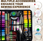 305Pcs Sewing Kit for Adults, 56Color Thread Spools, Portable Needle and Thread - Image 6