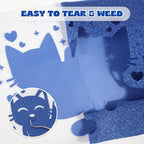 Glitter Royal Blue HTV - Image 4
