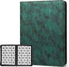 Card Binder 16 Pocket, Premium 1024 Double Sided Pocket Collection Binder by Hijvxk