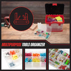 Stalwart Portable Tool Box Small Parts Organizer - Image 3