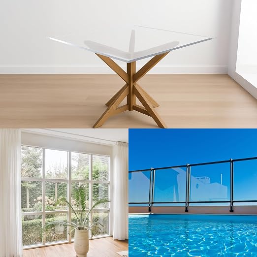 48" x 48" Acrylic Sheet – 1/4 inch Thick Clear Plexiglass Board - Image 9