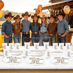 168Pcs Western Rodeo Bachelorette Party Decorations, Serves 24 | Western Themed - Image 5