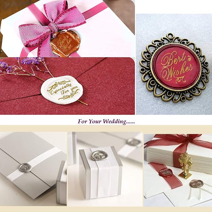YIPLED 728PCS Wax Seal Stamp Kit - Image 7