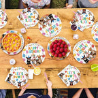 96Pcs Chihuahua Birthday Party Decoration Let's Pawty Plates and Napkins Puppy - Image 7
