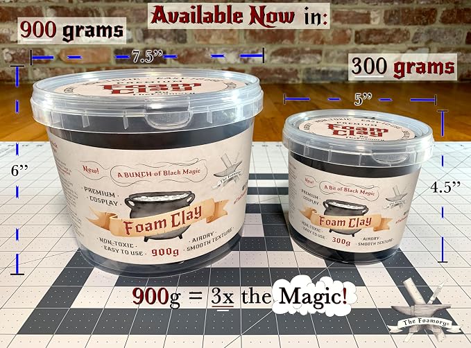 The Foamory Moldable Cosplay Foam Clay High Density Air Dry Clay, EVA Foam - Image 4