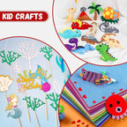 12 Pack Glitter Foam Sheets Craft 8 x 12 inch 12 Colors | Sparkles Foam Paper - Image 6