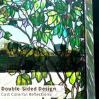 Original Hand Drawn Stained Glass Window Hanging Cling - Image 3