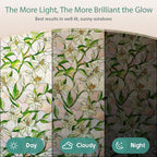Oxdigi 3D Stained Glass Window Film Decorative, Static Cling Privacy Protection - Image 6