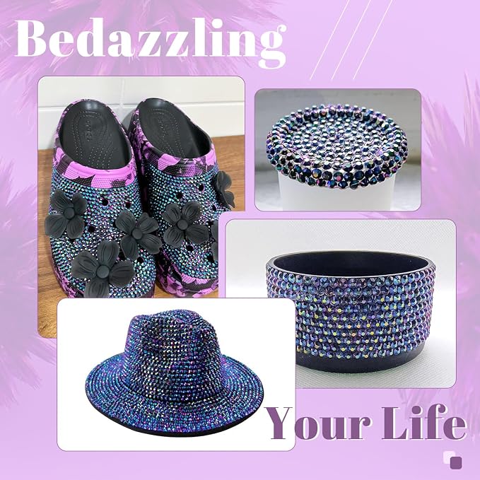 1500PCS 6mm Resin Jelly Rhinestones in Bulk, Bedazzling Flatback Crystals - Image 5