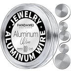 FANDAMEI Craft Wire 18 Gauge 82 Feet, Aluminum Wire by FANDAMEI