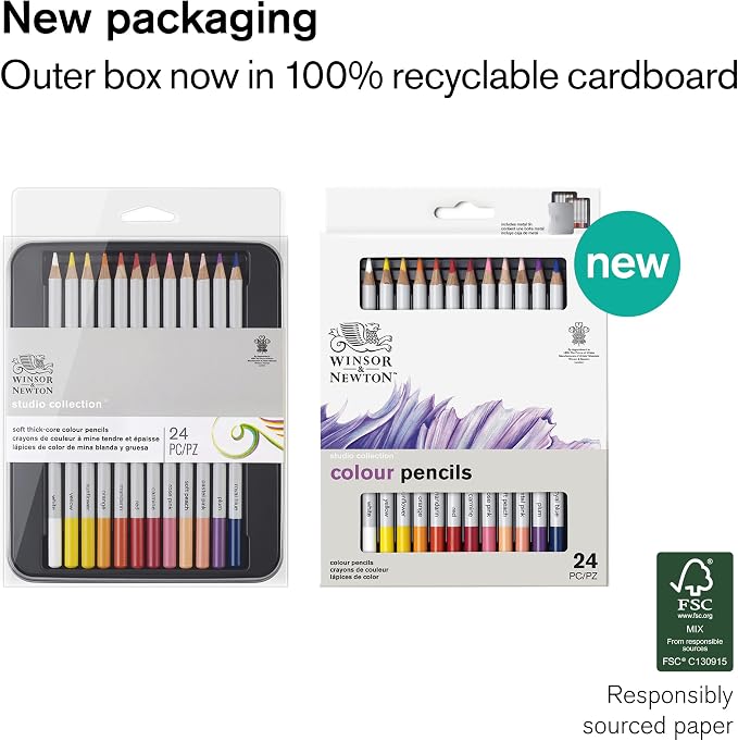 Winsor & Newton Studio Collection Artist Pencils, Color Pencils - Image 2