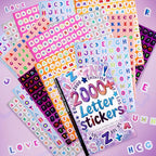 Tmtains 2000+ Pcs Letter Stickers - Image 4