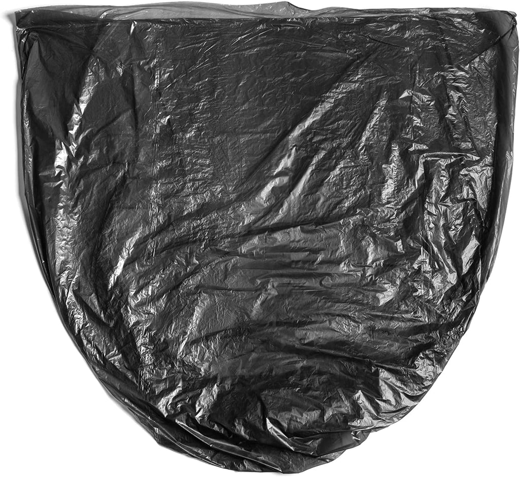 Aluf Plastics 33 Gallon Black Trash Bags (250 Count) - 33" x 40" - 16 Micron Equivalent High Density Value Garbage Bags for Bathroom, Office,Municipal(1 Pallet of 70 Cases, 17500 Bags Total)