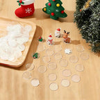 30Pcs 1 inch Clear Acrylic Discs Acrylic Circle Blanks | 0.04inch Thick Round - Image 7