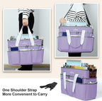 JJRING Craft Organizer Tote Bag, Large Art Storage Caddy - Image 6