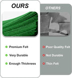 20PCS Green Felt Fabric Sheets - Image 5