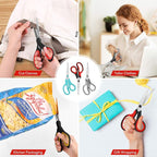 Scissors, Niutop 8" All Purpose Scissors Heavy Duty Ergonomic Comfort Grip - Image 5