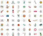 100Pcs Funny Occupational Therapy Stickers and Decals - Image 4