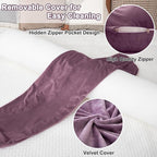 1 MIDDLE ONE Bolster Pillow for Bed, Long Round Body Pillow for Adults - Image 3