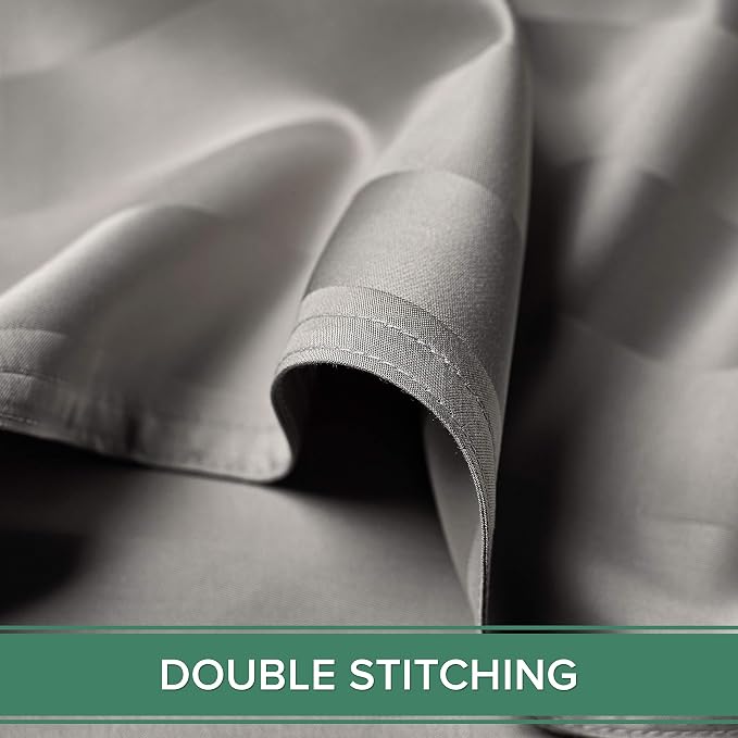 Pure Bamboo Queen Sheets, Genuine 100% Organic Viscose Derived from Bamboo Bed - Image 6